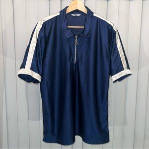 Vintage Men’s HotSand Shirt Half Zip Up | Medium Size
